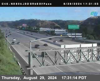 NB 805 at NB 805/5 Merge