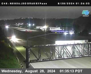 NB 805 at NB 805/5 Merge