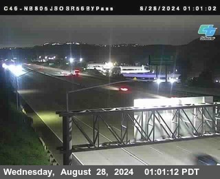 NB 805 at NB 805/5 Merge