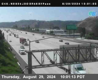 NB 805 at NB 805/5 Merge