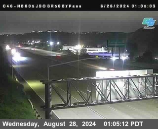 NB 805 at NB 805/5 Merge