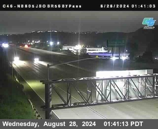 NB 805 at NB 805/5 Merge