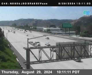 NB 805 at NB 805/5 Merge