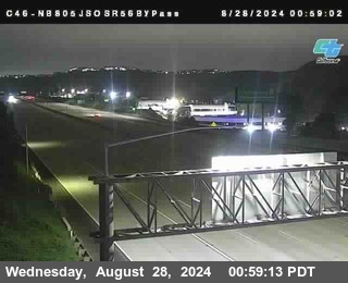 NB 805 at NB 805/5 Merge