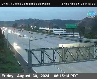 NB 805 at NB 805/5 Merge