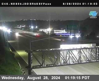 NB 805 at NB 805/5 Merge