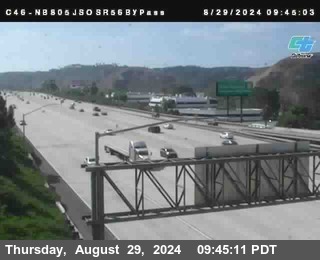 NB 805 at NB 805/5 Merge