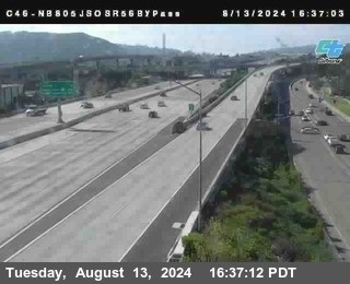 NB 805 at NB 805/5 Merge