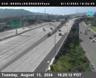 NB 805 at NB 805/5 Merge