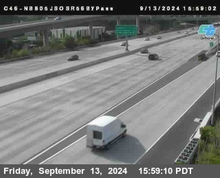 NB 805 at NB 805/5 Merge