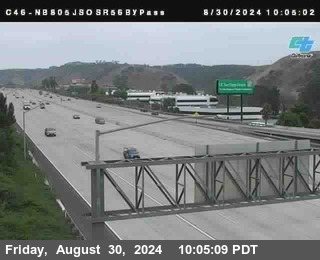 NB 805 at NB 805/5 Merge