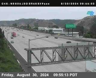 NB 805 at NB 805/5 Merge