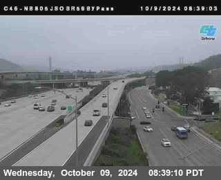 NB 805 at NB 805/5 Merge