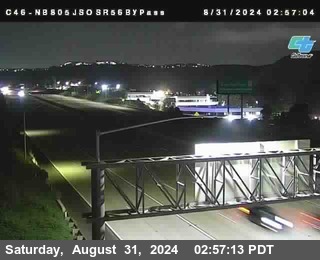 NB 805 at NB 805/5 Merge