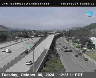 NB 805 at NB 805/5 Merge