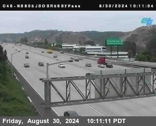 NB 805 at NB 805/5 Merge