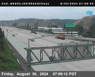 NB 805 at NB 805/5 Merge