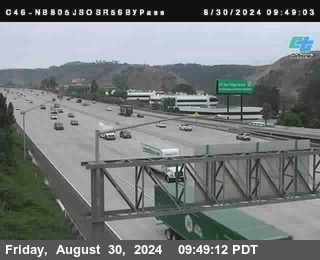 NB 805 at NB 805/5 Merge