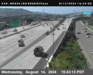 NB 805 at NB 805/5 Merge