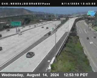 NB 805 at NB 805/5 Merge