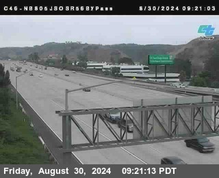 NB 805 at NB 805/5 Merge