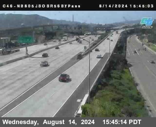 NB 805 at NB 805/5 Merge