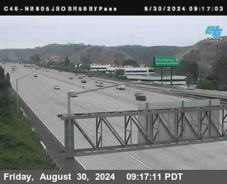 NB 805 at NB 805/5 Merge