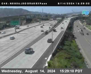 NB 805 at NB 805/5 Merge