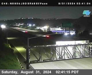 NB 805 at NB 805/5 Merge