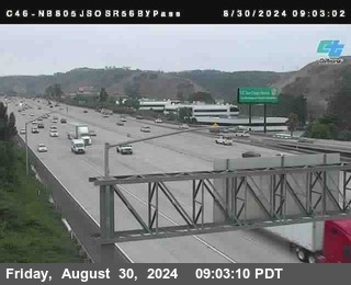 NB 805 at NB 805/5 Merge