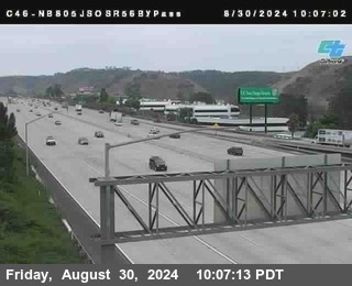 NB 805 at NB 805/5 Merge