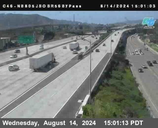 NB 805 at NB 805/5 Merge