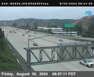 NB 805 at NB 805/5 Merge