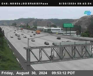 NB 805 at NB 805/5 Merge