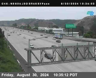 NB 805 at NB 805/5 Merge