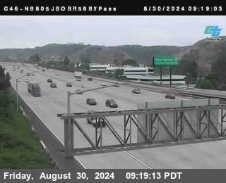 NB 805 at NB 805/5 Merge