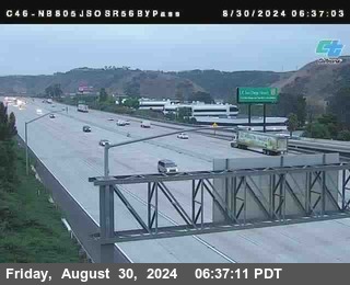 NB 805 at NB 805/5 Merge