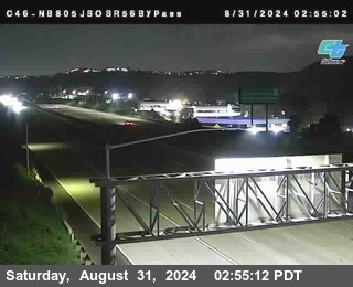 NB 805 at NB 805/5 Merge