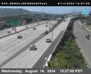 NB 805 at NB 805/5 Merge