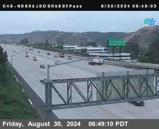 NB 805 at NB 805/5 Merge