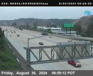 NB 805 at NB 805/5 Merge