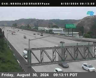 NB 805 at NB 805/5 Merge