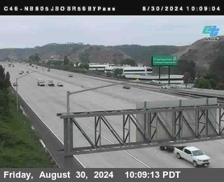 NB 805 at NB 805/5 Merge