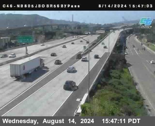 NB 805 at NB 805/5 Merge