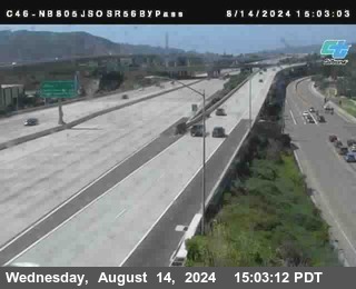 NB 805 at NB 805/5 Merge