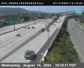 NB 805 at NB 805/5 Merge