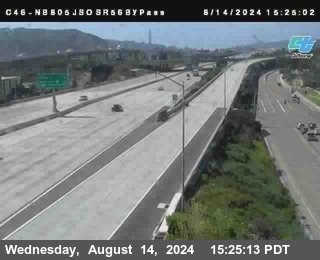 NB 805 at NB 805/5 Merge