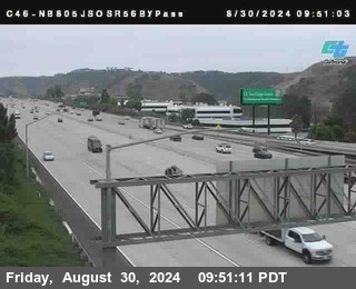 NB 805 at NB 805/5 Merge