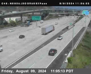 NB 805 at NB 805/5 Merge