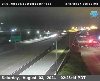 NB 805 at NB 805/5 Merge